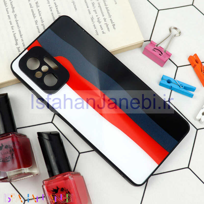 اصفهان جانبی-قاب محافظ لنزدار لیزری رنگین کمانی Xiaomi Redmi Note 10 Pro
