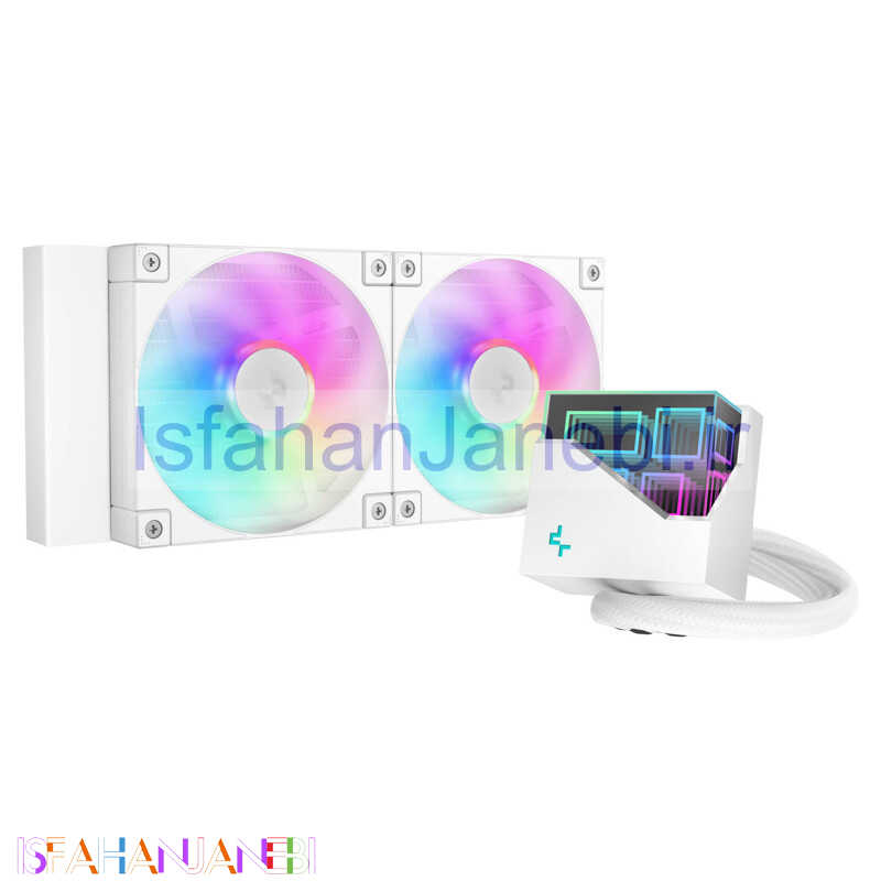 اصفهان جانبی-فن خنک کننده CPU دیپ کول DeepCool LT240 WH ARGB