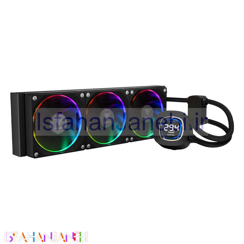 اصفهان جانبی-فن خنک کننده CPU گیم دیاس Gamdias Chione M4-360 ARGB