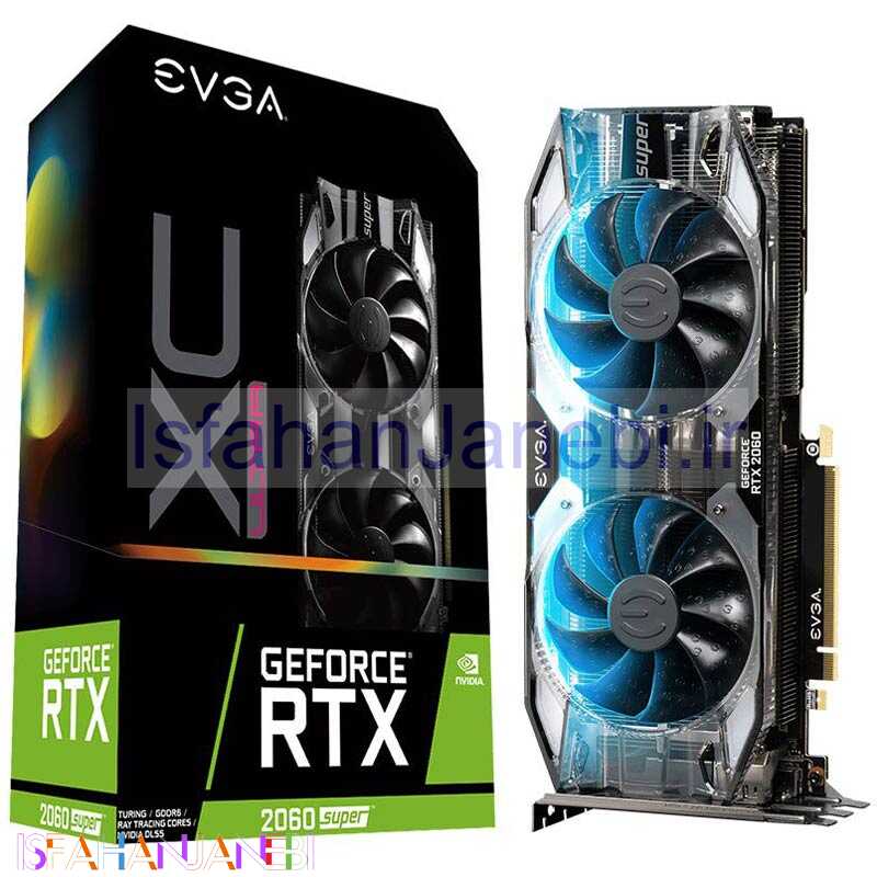 اصفهان جانبی-کارت گرافیک EVGA Ultra GeForce RTX2060 Super XC O8G GDDR6 256Bit