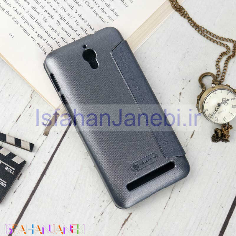 اصفهان جانبی-کیف اورجینال کلاسوری Sparkle نیلکین Asus Zenfone C مشکی