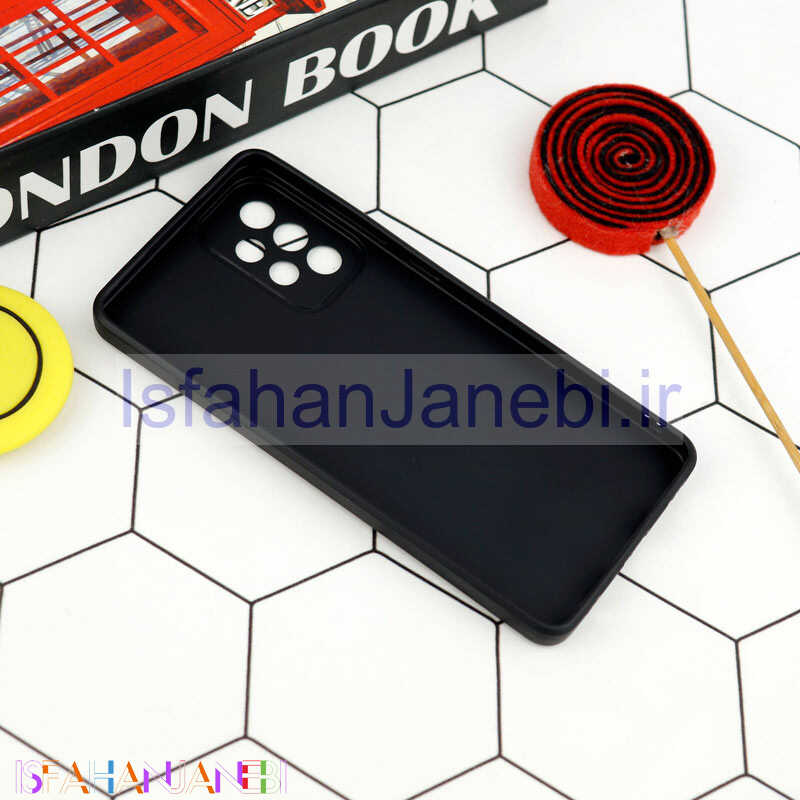اصفهان جانبی-قاب سیلیکونی بولداگ محافظ لنزدار Samsung Galaxy A72