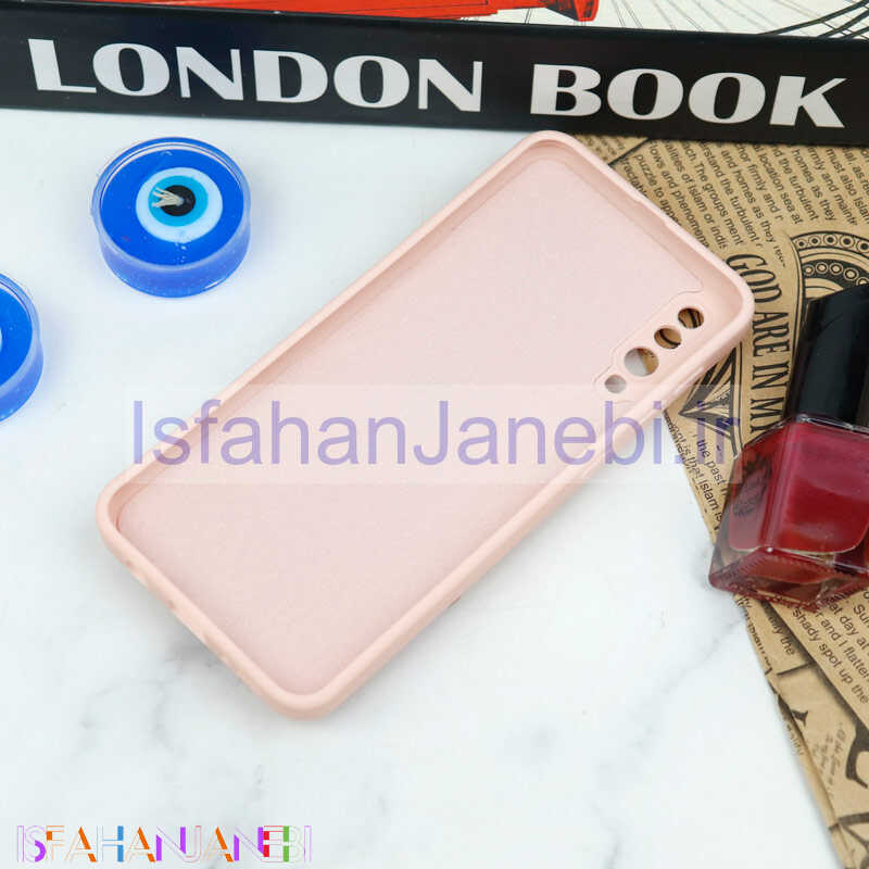 اصفهان جانبی-قاب سیلیکونی عروسکی محافظ لنزدار طرح خرسی صورتی Samsung Galaxy A30s / A50s