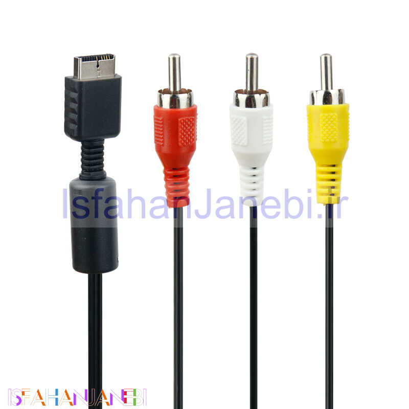 اصفهان جانبی-کابل تصویر کامپوننت Venous PV-K938 PS2 To RCA 1.8m