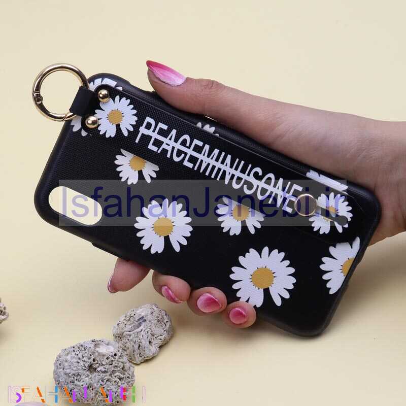 اصفهان جانبی-قاب طرحدار هولدر دستی کد2 آیفون iPhone X/XS