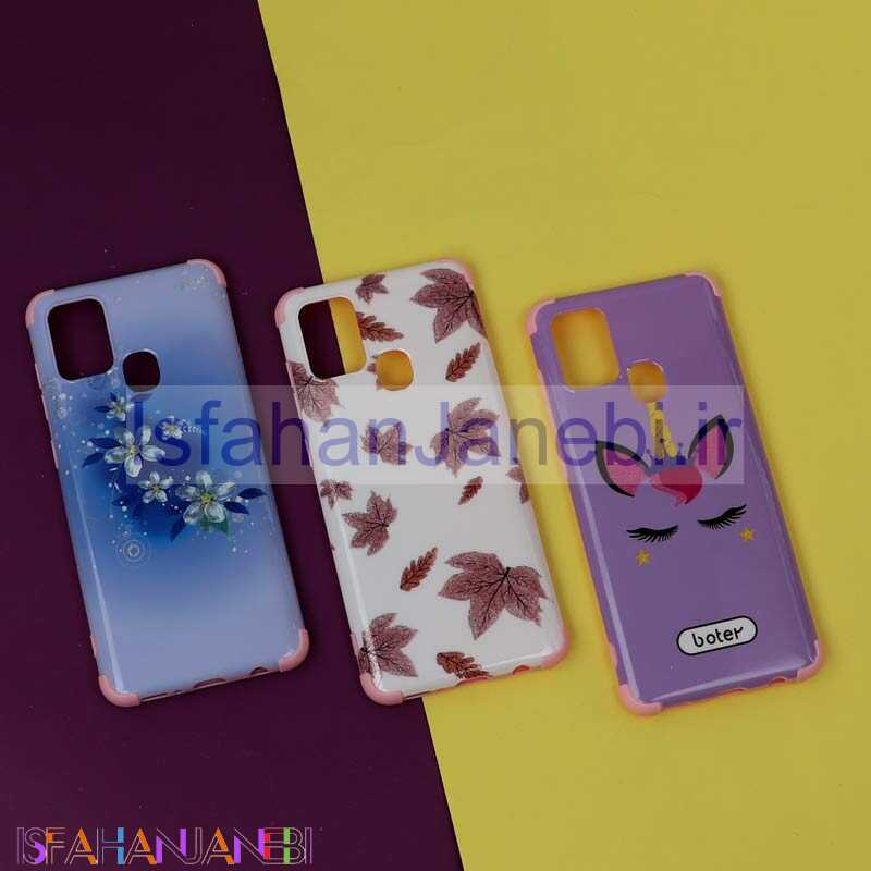 اصفهان جانبی-قاب فانتزی برجسته اکلیلی صورتی سامسونگ A21s