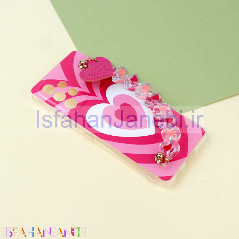 اصفهان جانبی-قاب طرحدار محافظ لنزدار + بند آویز Samsung Galaxy A53 5G