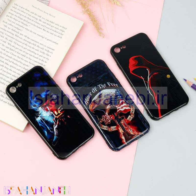 اصفهان جانبی-قاب فانتزی محافظ لنزدار برجسته پسرانه iPhone 7/8 سری 16