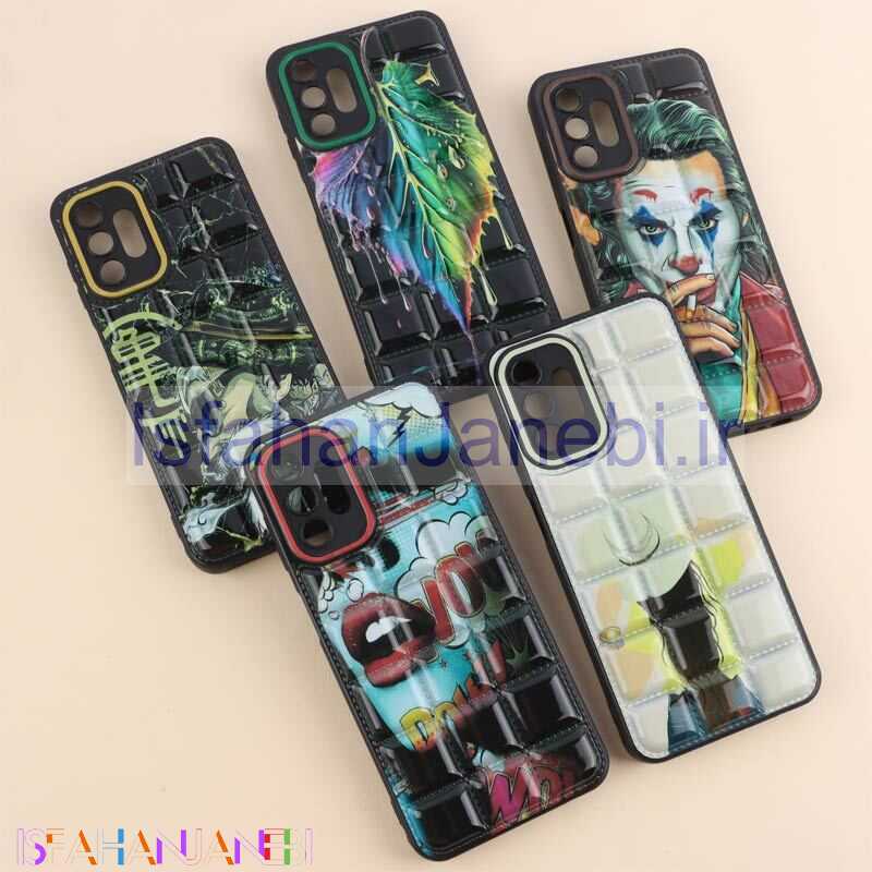 اصفهان جانبی-قاب پافر مربعی محافظ لنزدار سامسونگ Galaxy A13 4G