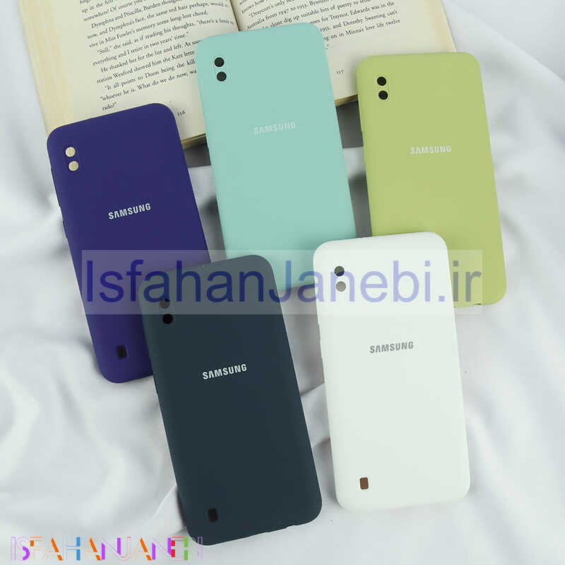 اصفهان جانبی-قاب سیلیکونی اصلی زیربسته سامسونگ Galaxy A10 محافظ لنزدار