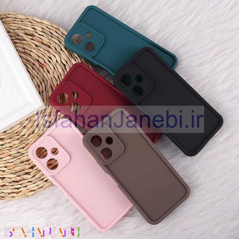 اصفهان جانبی-قاب سولید شیائومی Poco M6 5G محافظ لنزدار