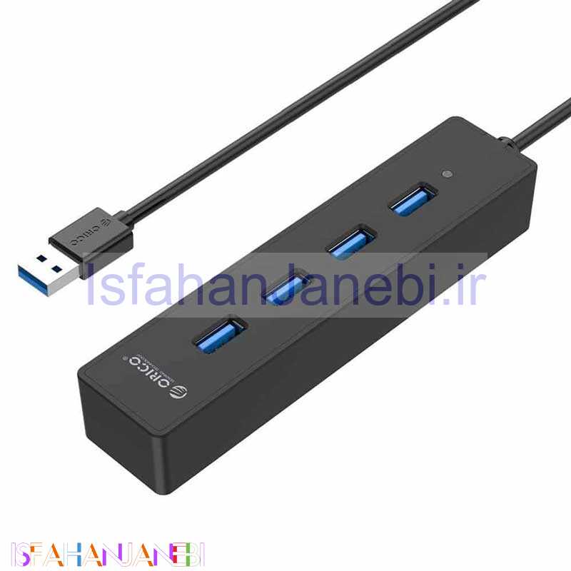 اصفهان جانبی-هاب 4 پورت USB3.0 اوریکو W8PH4-U3