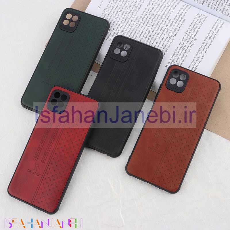 اصفهان جانبی-قاب چرمی Canary سامسونگ Galaxy A22 5G محافظ لنزدار