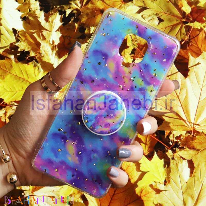 اصفهان جانبی-قاب رنگین کمانی پاپ سوکت دار خرچنگی کد5 شیائومی Redmi Note 9s / Note 9 Pro