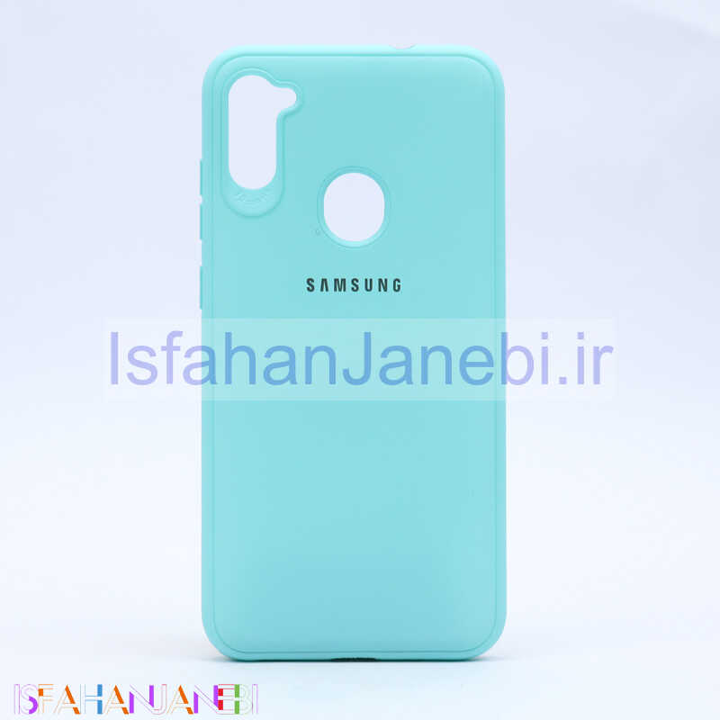 اصفهان جانبی-قاب ژله ای سیلیکونی Samsung A11 سبزآبی