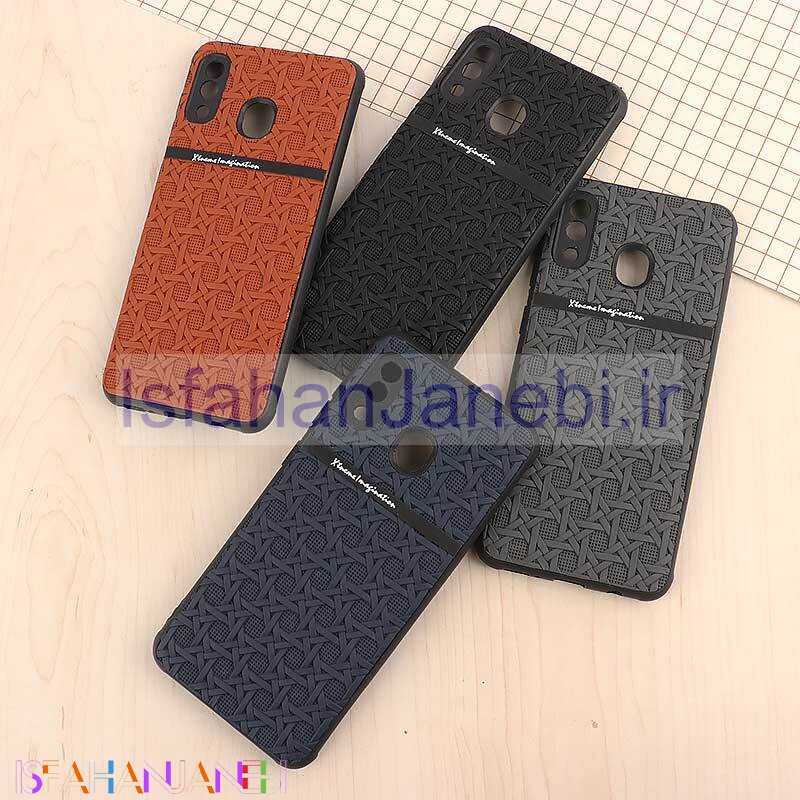 اصفهان جانبی-قاب ژله ای سامسونگ Galaxy A20 / A30 طرح حصیری محافظ لنزدار Pro Camera