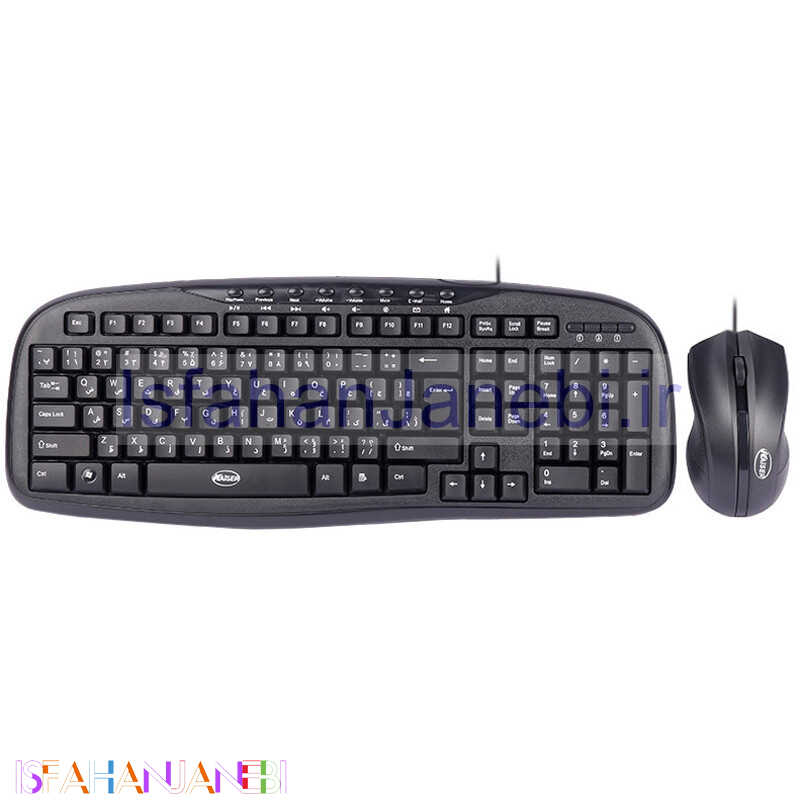 اصفهان جانبی-کیبورد و موس کایزر KM-491