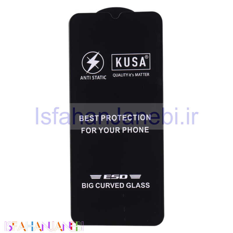 اصفهان جانبی-گلس KUSA Anti Static Big Curved سامسونگ Samsung Galaxy A14 4G / A14 5G