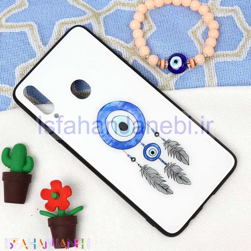 اصفهان جانبی-قاب پشت گلسی طرح چشم و نظر Samsung A20s