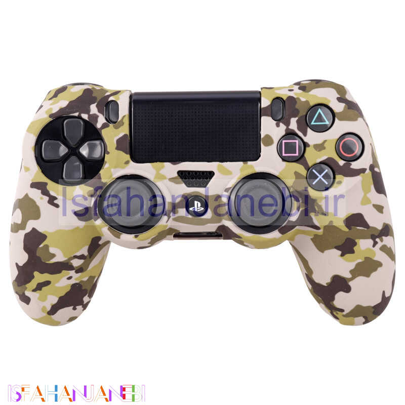 اصفهان جانبی-روکش دسته بازی PS4 طرح چریکی زمینه خاکی سبز