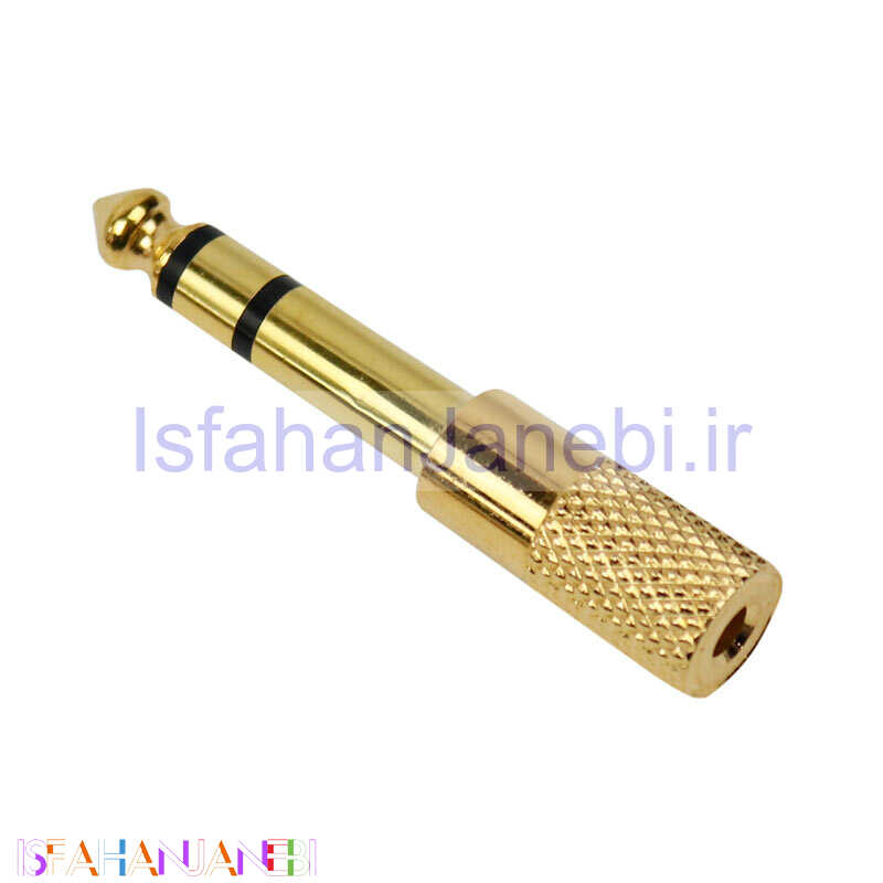 اصفهان جانبی-تبدیل فیش میکروفون 3٫5 مادگی به 6٫5 نری Datalife