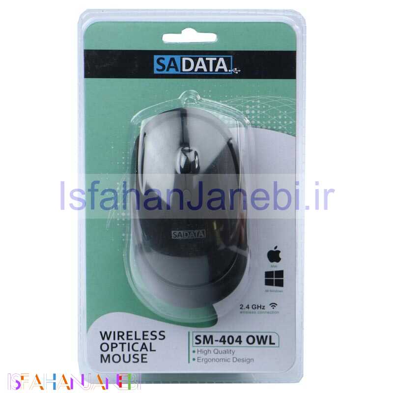 اصفهان جانبی-موس بی سیم SADATA SM-404 OWL