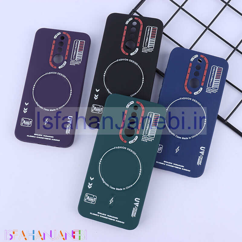 اصفهان جانبی-قاب ژله ای Dcokm شیائومی Redmi 8 طرح مگ سیف محافظ لنزدار