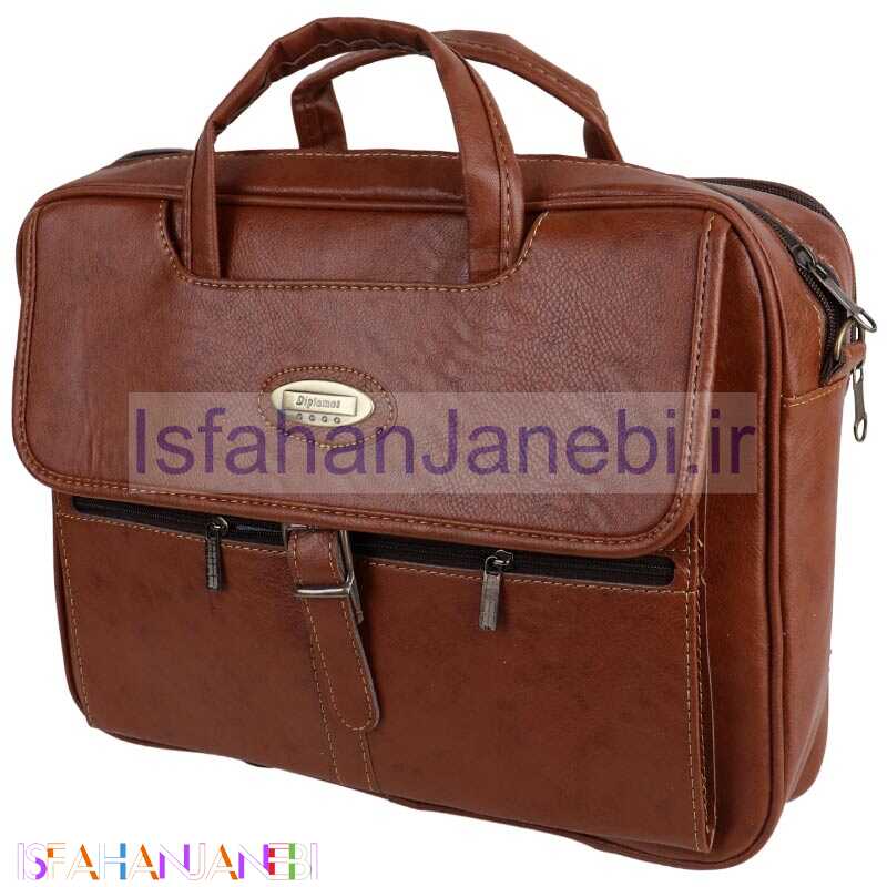 اصفهان جانبی-کیف اداری چرم Diplomat کد 400