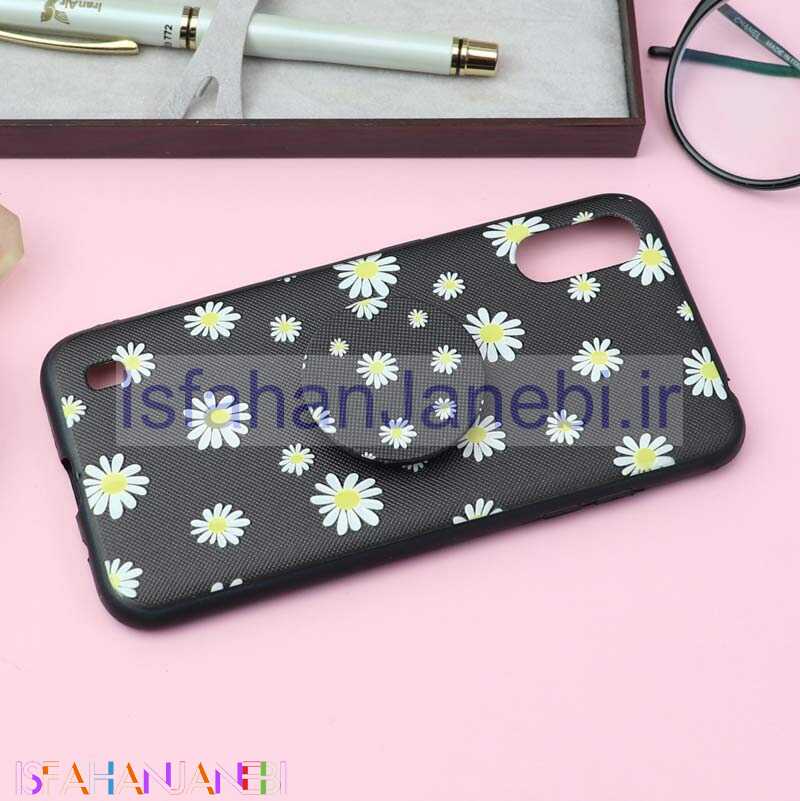 اصفهان جانبی-قاب فانتزی برجسته + پاپ سوکت کد4 سامسونگ A01