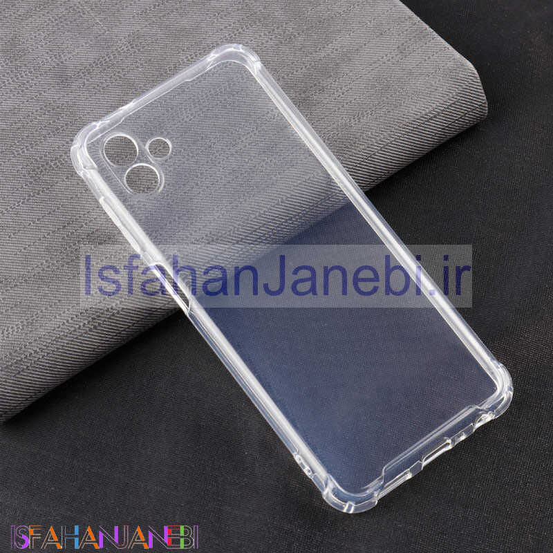 اصفهان جانبی-قاب ژله ای ضربه گیر بی رنگ محافظ لنزدار Samsung Galaxy A04 4G / M13 5G