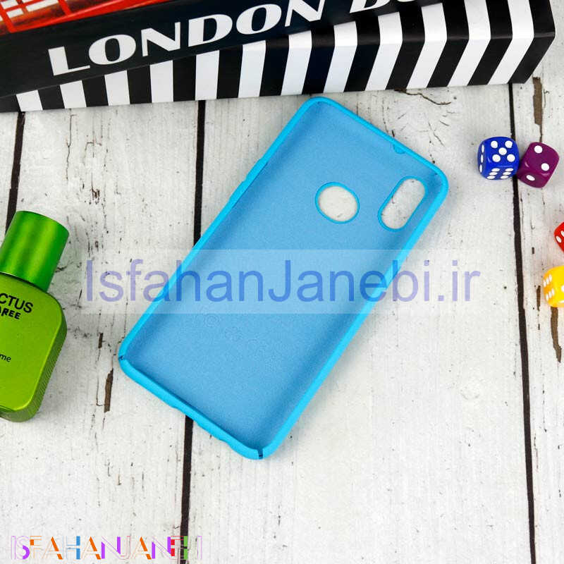 اصفهان جانبی-قاب سیلیکونی Samsung A10s آبی