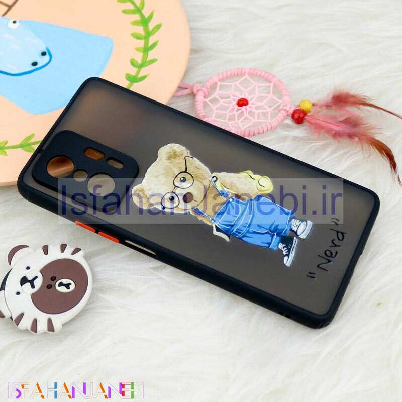 اصفهان جانبی-قاب PC مات محافظ لنزدار طرحدار Xiaomi 11T / 11T Pro