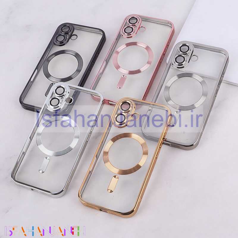 اصفهان جانبی-قاب ژله ای مگ سیف آیفون iPhone 16 محافظ لنزدار