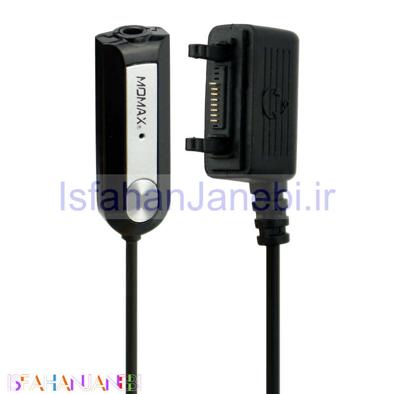 اصفهان جانبی-کابل تبدیل ریموت دار Momax Sony Ericsson W810 To AUX 90cm شرینک