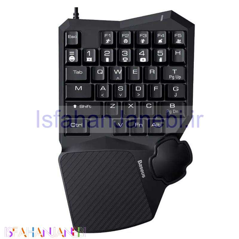 اصفهان جانبی-کیبورد گیمینگ باسئوس GAMO One-Handed GMGK01-01