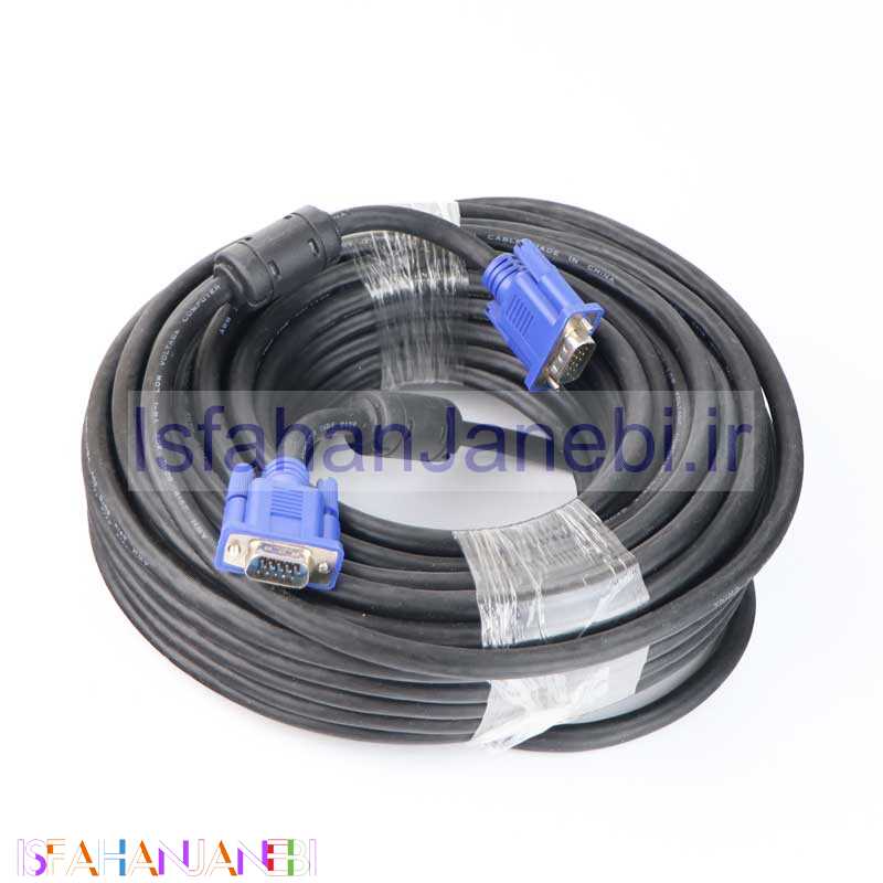 اصفهان جانبی-کابل Shark VGA 20m پک دار