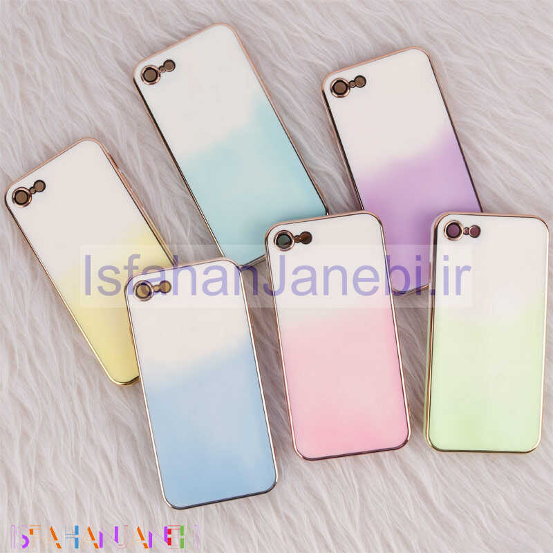 اصفهان جانبی-قاب My Case دو رنگ محافظ لنزدار iPhone 7 / 8 / SE 2020