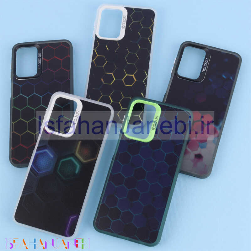 اصفهان جانبی-قاب PC So Cool طرح زنبوری سامسونگ Galaxy A23 4G / A23 5G