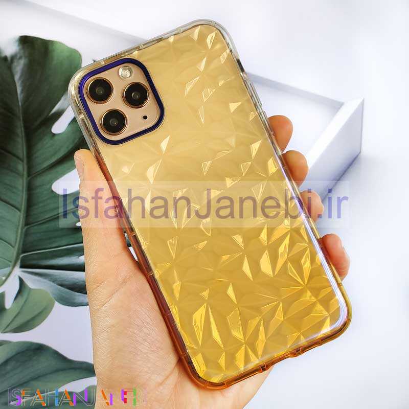 اصفهان جانبی-قاب یخی سه بعدی iPhone 11 Pro زرد