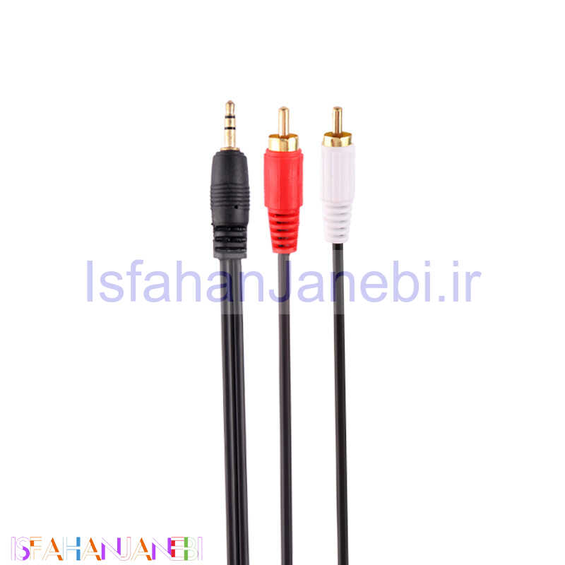 اصفهان جانبی-کابل 1 به 2 صدا Gold Oscar RCA 1.5m