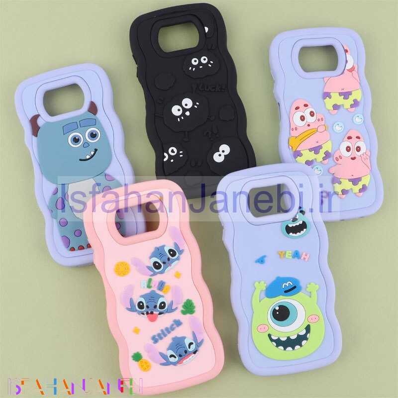 اصفهان جانبی-قاب موج دار شیائومی Poco X3 / X3 NFC / X3 Pro عروسک برجسته طرح دار