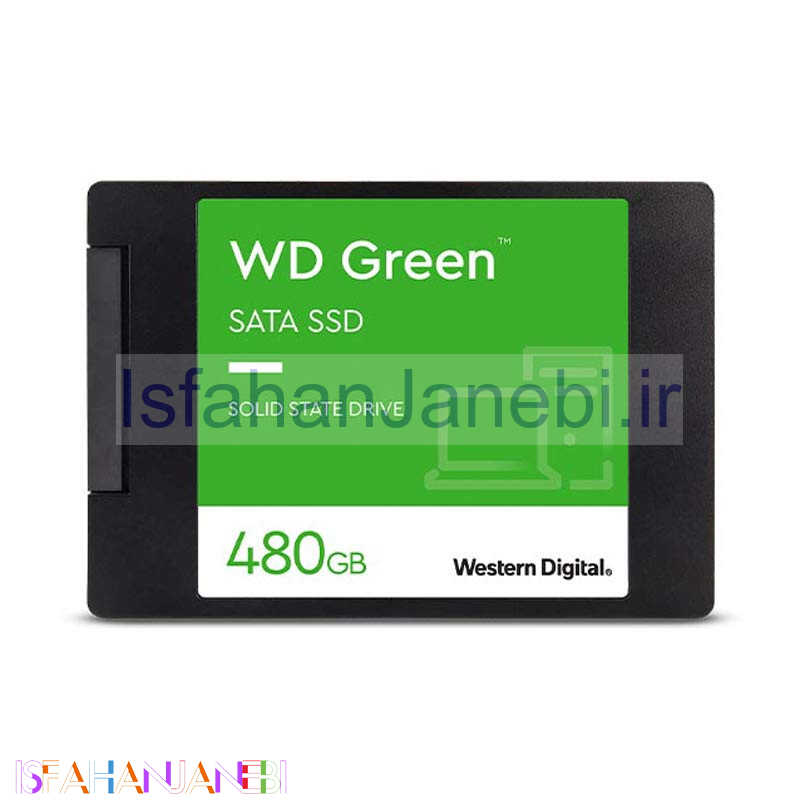 اصفهان جانبی-حافظه SSD وسترن دیجیتال Western Digital GREEN WDS240G2G0A 480GB