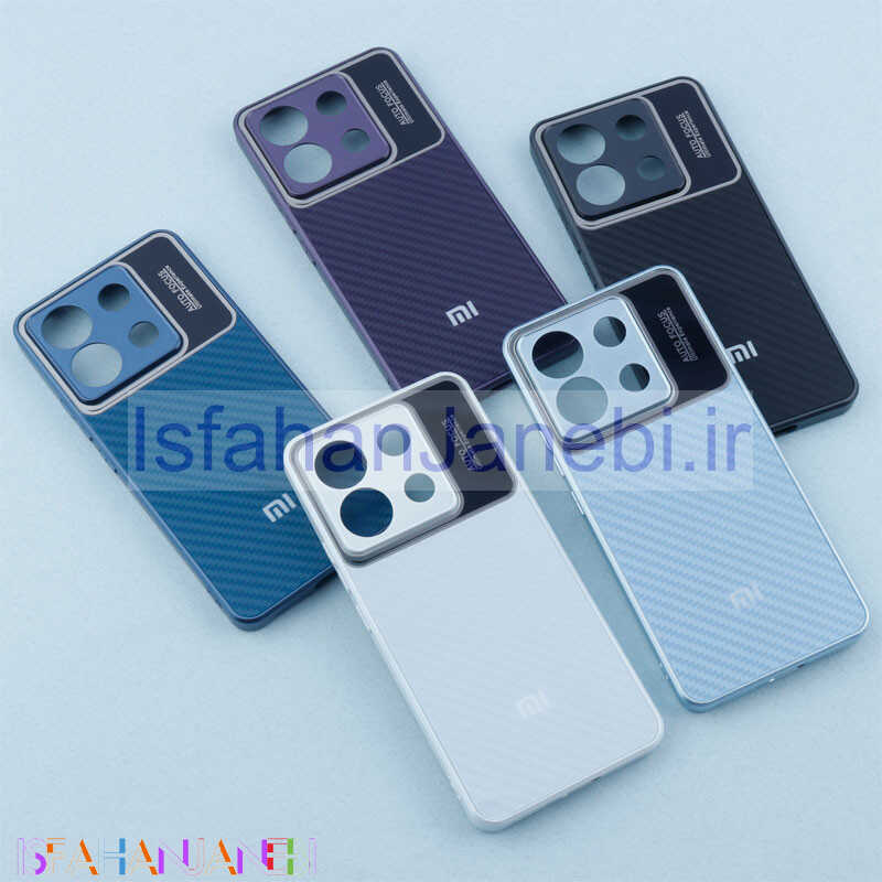 اصفهان جانبی-قاب PVD Carbon Ultimate محافظ لنزدار Xiaomi Redmi Note 13 Pro 5G