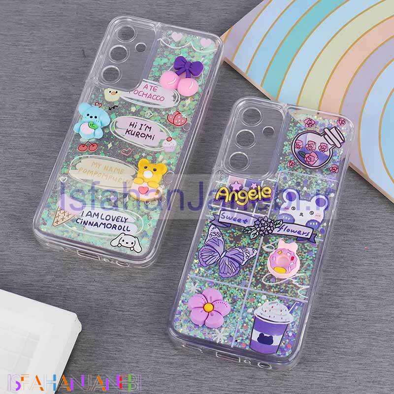 اصفهان جانبی-قاب آکواریومی سامسونگ Galaxy A25 عروسکی برجسته محافظ لنزدار