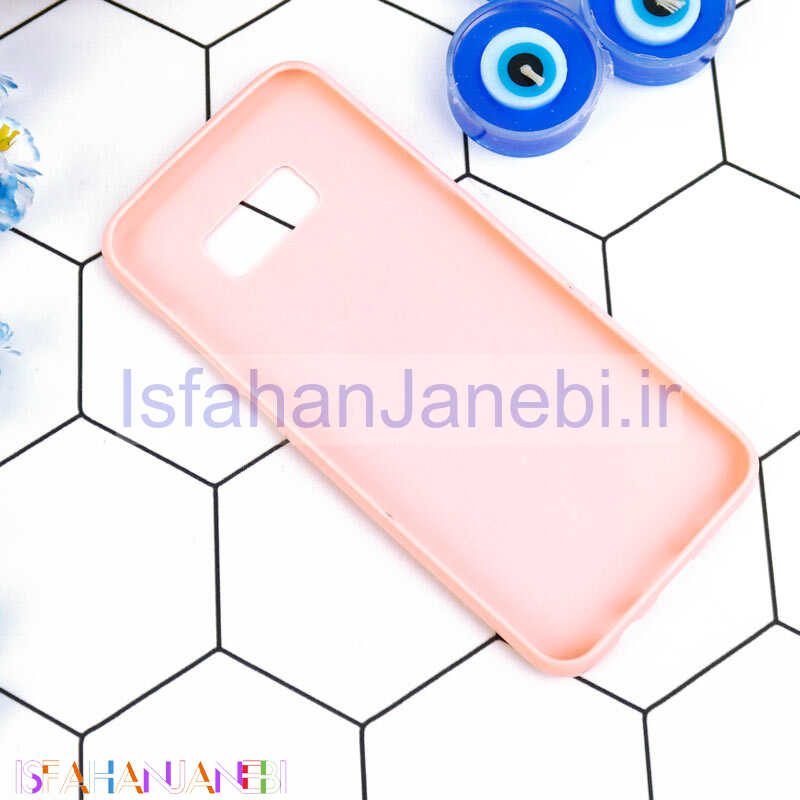 اصفهان جانبی-قاب ژله ای براق Samsung Galaxy S8 Plus صورتی