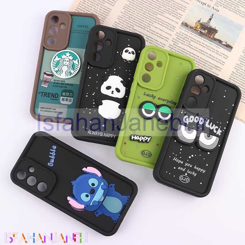 اصفهان جانبی-قاب سیلیکونی سولید سامسونگ Galaxy A55 محافظ لنزدار