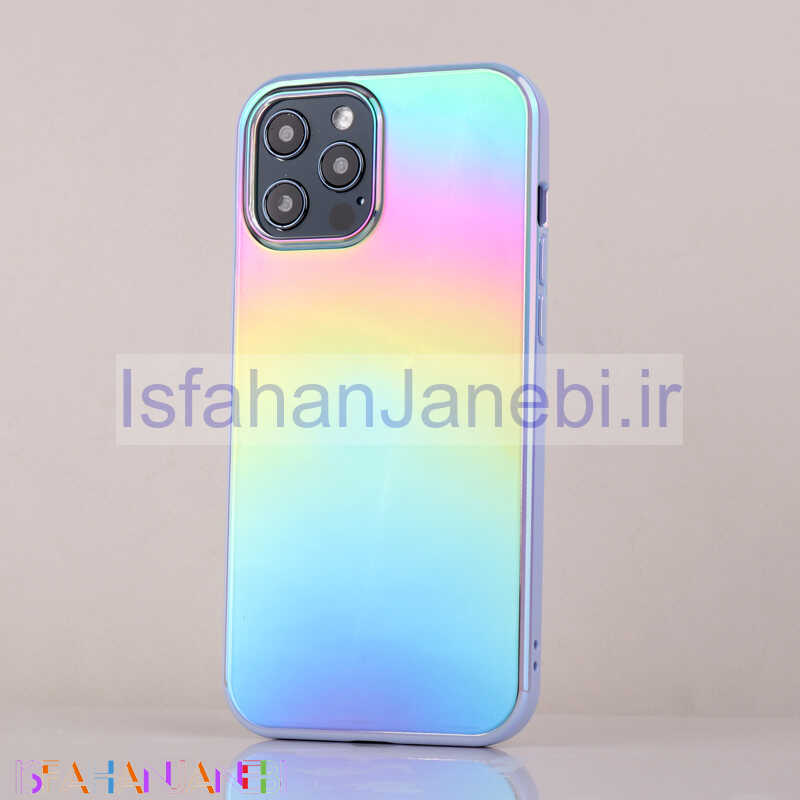 اصفهان جانبی-قاب ضد ضربه شفاف دور هولوگرامی iPhone 12 Pro Max