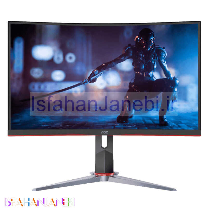 اصفهان جانبی-مانیتور گیمینگ خمیده ای او سی C24G2 سایز 23.6 اینچ