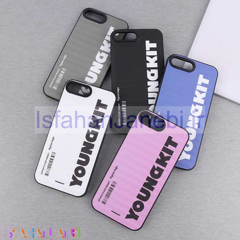 اصفهان جانبی-قاب پافر PC آیفون iPhone 7 Plus / 8 Plus طرح Youngkit