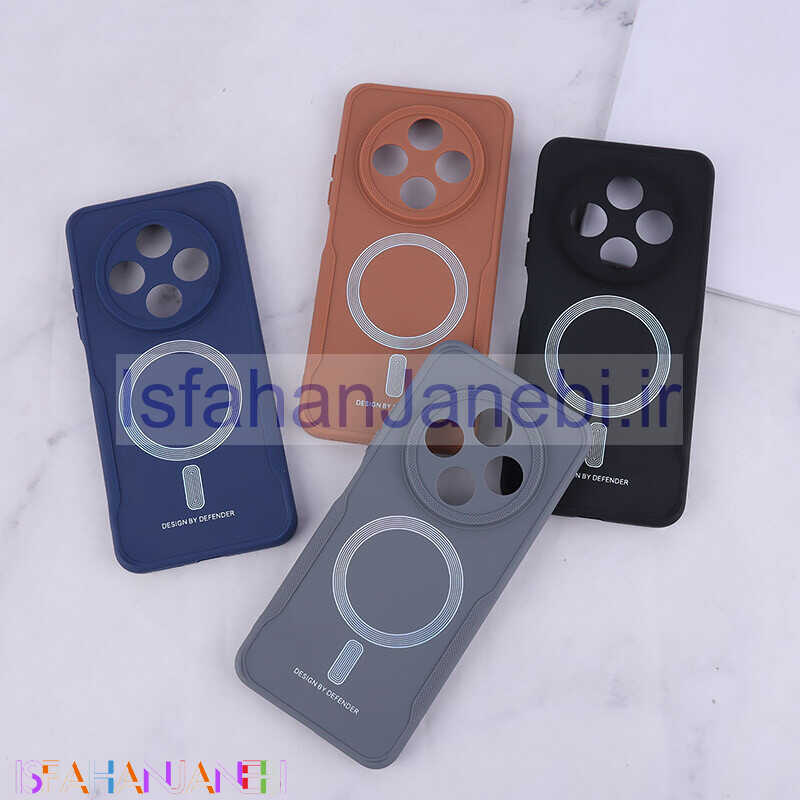 اصفهان جانبی-قاب ژله ای Design By Defender شیائومی Redmi A4 طرح مگ سیف محافظ لنزدار